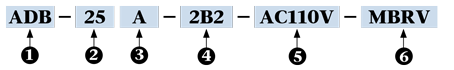 Air drive booster - Air Pump Single Circuit Order Code